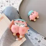 Funny Cartoon Butt Silicone Earphone Protective Cover Compatible with AirPods