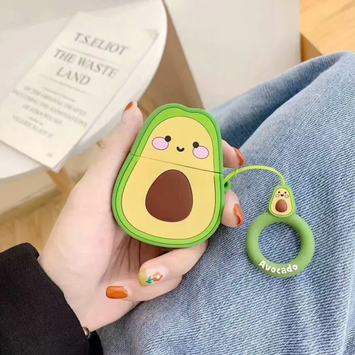 Fun Cartoon Earphone Protector Fit AirPods Generation 1 & 2