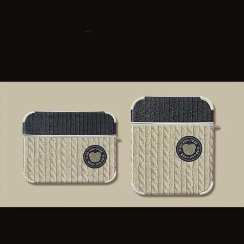 Sweater Pattern Silicone Earphone Case Protective Cover for AirPods 1, 2, Pro & Pro 3