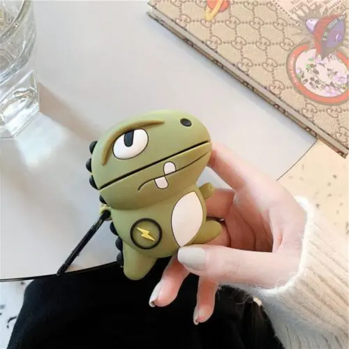 Fantasy Dinosaur Silicone Earphone Case Wireless Protection for AirPods 1, 2 & Pro 3