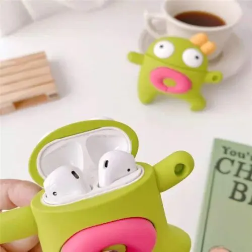 Little O Monster Earphone Cover Soft Silicone Shell for AirPods