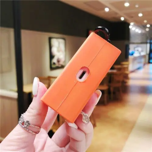 Luxury Purse Silicone Earphone Case Anti-Drop Protection for AirPods 1 & 2