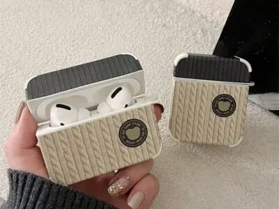 Sweater Pattern Silicone Earphone Case Protective Cover for AirPods 1, 2, Pro & Pro 3