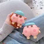 Funny Cartoon Butt Silicone Earphone Protective Cover Compatible with AirPods