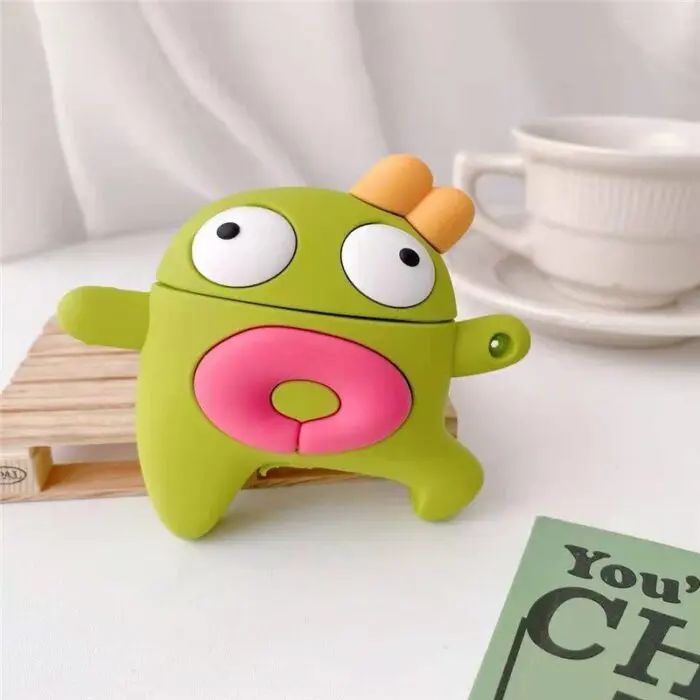 Little O Monster Silicone Soft Shell Earphone Cover Compatible with AirPods