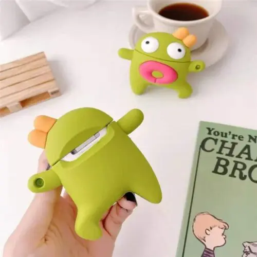 Little O Monster Earphone Cover Soft Silicone Shell for AirPods