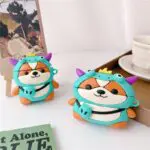 Dog with Dragon Costume Protective Silicone Wireless Earphone Cover Suitable for Generation 1&2