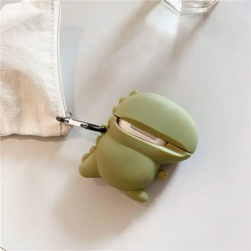 Fantasy Dinosaur Silicone Earphone Case Wireless Protection for AirPods 1, 2 & Pro 3