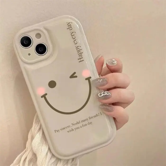 Fun Smiley Face Protective Case, Happy Every Day Phone Protective Case, Fun Phone Case