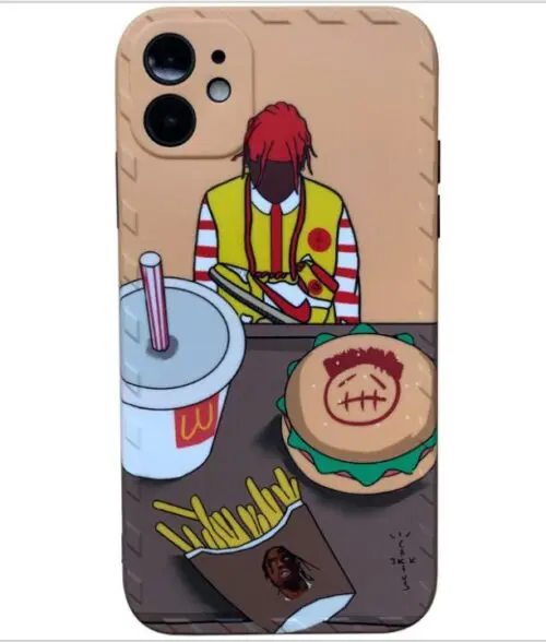 Livesture Phone Case – PU Back Cover, Cartoon Design, Compatible with iPhone