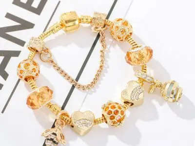 Fashion Gold-Plated Alloy DIY Bracelet