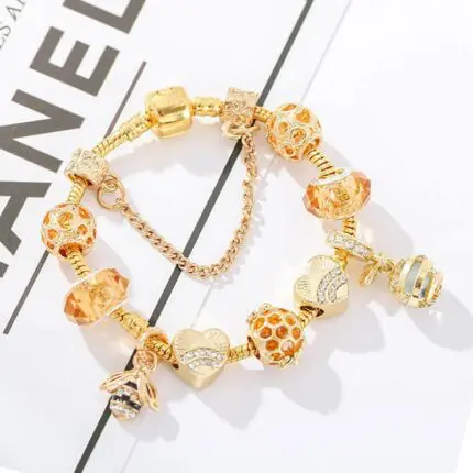 Fashion Gold-Plated Alloy DIY Bracelet