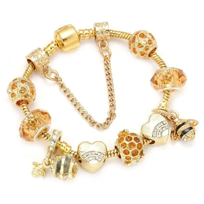 Fashion Gold-Plated Alloy DIY Bracelet