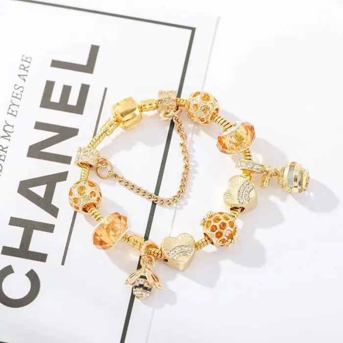 Fashion Gold-Plated Alloy DIY Bracelet