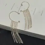 Elegance in Motion: Long Tassel Statement Earrings