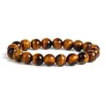 Natural Stone Bracelet Fashion Tiger Eyes Men Minimalist Beaded