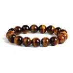 Natural Stone Bracelet Fashion Tiger Eyes Men Minimalist Beaded