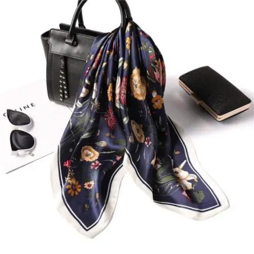 Silk Elegance: A Versatile Scarf