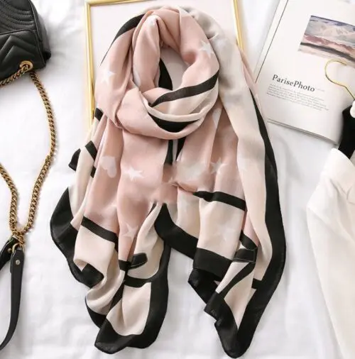 Stylish Unisex Leopard Print Cotton Scarf – Long and Casual Gauze Design
