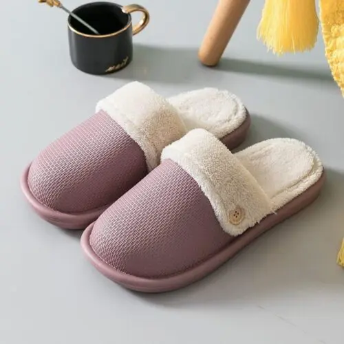 Warm Indoor Slippers: Non-Slip, Removable Lining for Home Use - Image 7