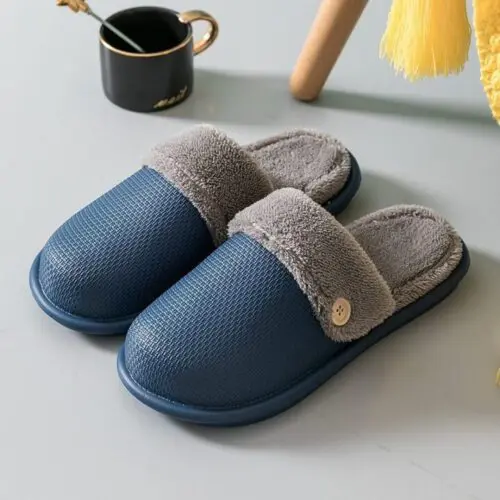 Warm Indoor Slippers: Non-Slip, Removable Lining for Home Use - Image 5