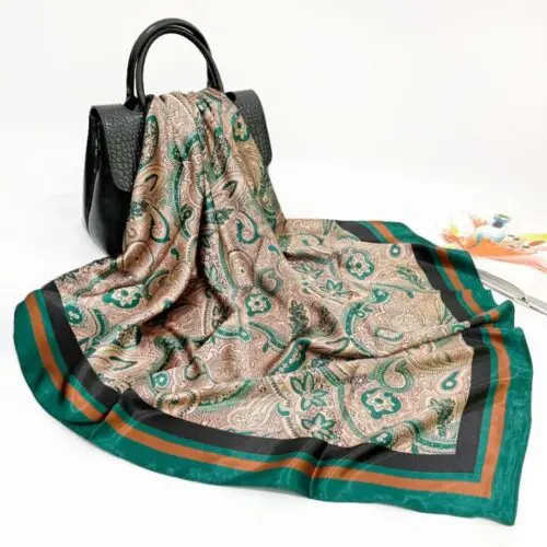 Freshen Up Your Look with a 90cm Silk Square Scarf