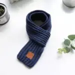 Warm Knitted Children’s Scarf for Autumn and Winter