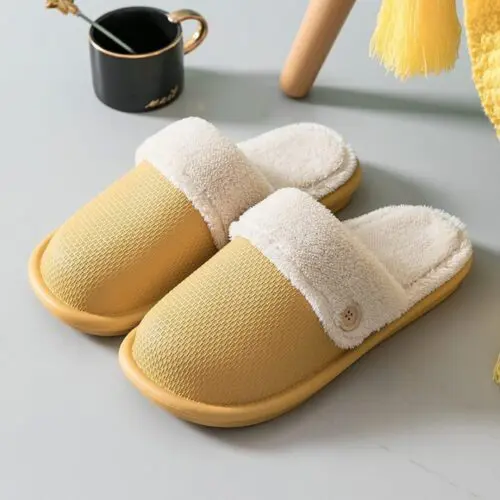 Warm Indoor Slippers: Non-Slip, Removable Lining for Home Use - Image 8
