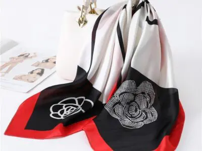 Silk Elegance: A Versatile Scarf