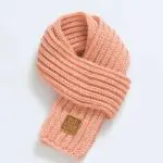 Warm Knitted Children’s Scarf for Autumn and Winter