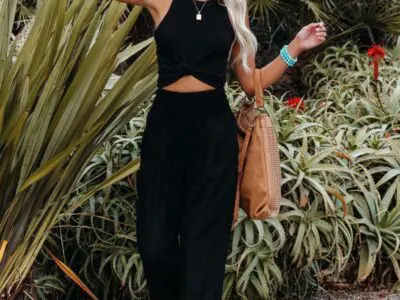 Relaxed Wide-Leg Casual Trousers