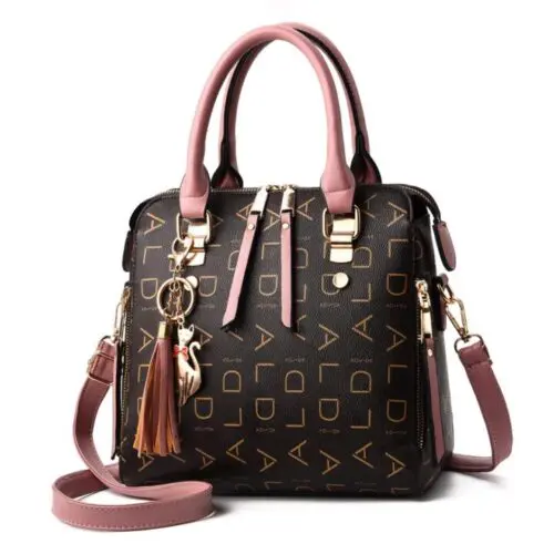 Luxury Large Capacity PU Leather Handbag – Stylish Leisure Shoulder Bag for Women