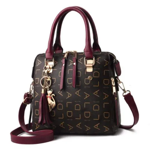Luxury Large Capacity PU Leather Handbag – Stylish Leisure Shoulder Bag for Women