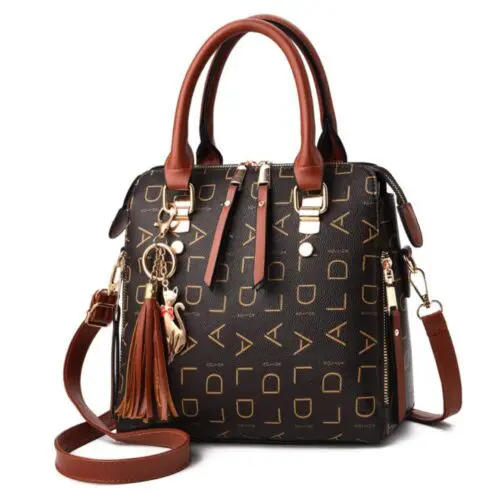 Luxury Large Capacity PU Leather Handbag – Stylish Leisure Shoulder Bag for Women