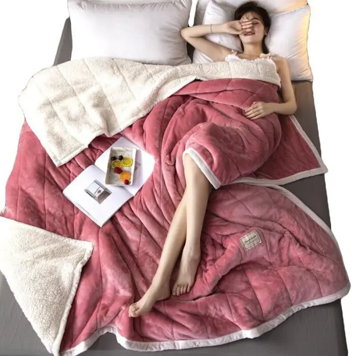 Luxurious Solid Winter Blankets – Super Soft Fleece Throws for Twin Bedding and Cozy Home Décor