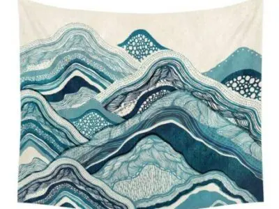 Fantastic Scenery Art Mountains Wall Hanging Tapestry