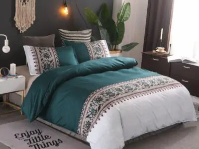 Simple plain bedding