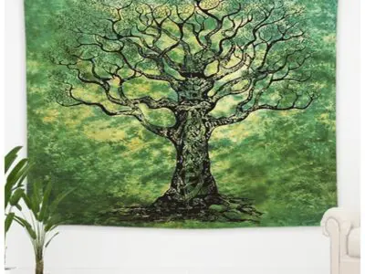 Nature Wall Tapestry – Tree Forest