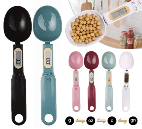 Electronic Kitchen Scale Spoon 500g Capacity with Precision Mini Measuring Tool