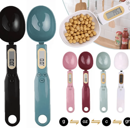 Electronic Kitchen Scale Spoon 500g Capacity with Precision Mini Measuring Tool