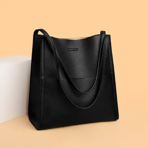Large Capacity Tote Bag for Women - Stylish Commuter and Hand-Carrying Bag