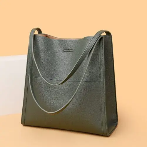 Large Capacity Tote Bag for Women - Stylish Commuter and Hand-Carrying Bag