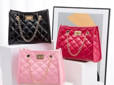 Rhombus Sewing Small Square Chain Shoulder Bags - Stylish Mini Bags for Women