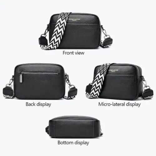 Rhombus Embroidered Shoulder Crossbody Bag - Stylish Small Square Bag for Women