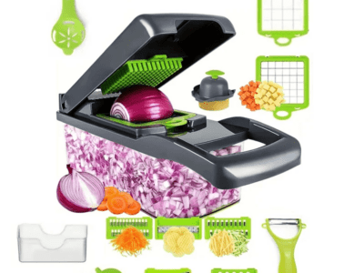 Versatile Multifunctional Vegetable Chopper and Food Slicer | 14/16-in-1 Kitchen Prep Tool