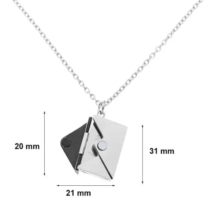 Envelope Love Letter Necklace- Simple and Elegant Clavicle Chain for Every Occasion