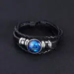 Starry Sky Constellations Luminous Bracelet- Fashionable Nightlight Punk Style for Men, Women, and Children