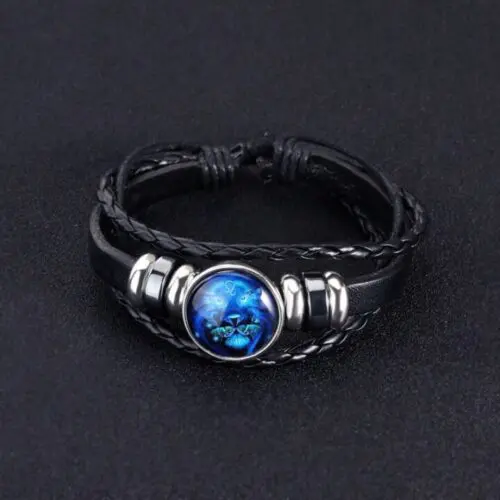 Starry Sky Constellations Luminous Bracelet – Fashionable Nightlight Punk Style