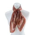 Sleek Silk Fashion Scarf- Elevate Your Style with Luxurious Elegance