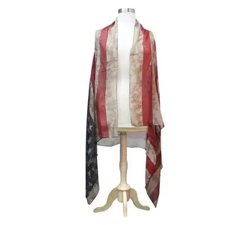 Patriotic American Flag Scarf Show Your Pride in Style